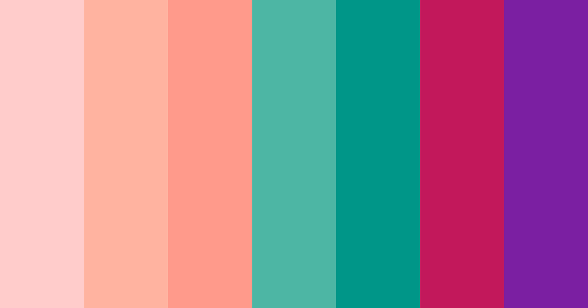 Download cherry blossom harmony color palette PNG image (landscape)