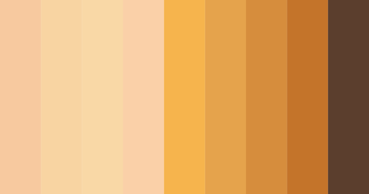 Download warm peach color palette PNG image (landscape)