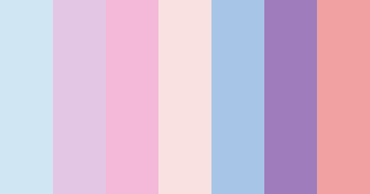 Download frosted whispers color palette PNG image (landscape)