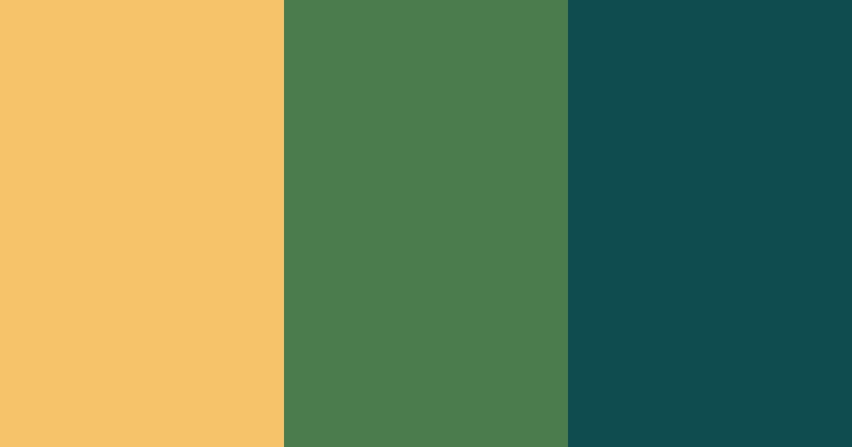 Download amber green mist color palette PNG image (landscape)
