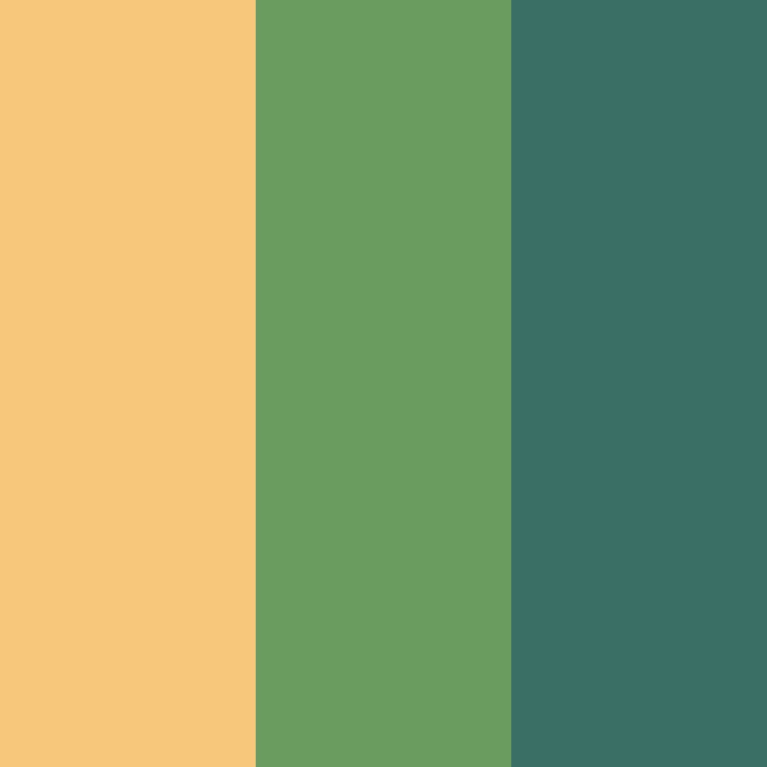 Download amber green mist color palette PNG image (square)