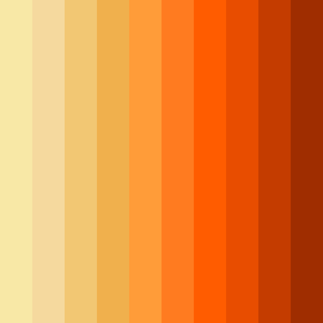 Download sun bleached yellow color palette PNG image (square)