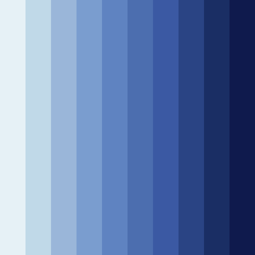 Download moonlit waters color palette PNG image (square)