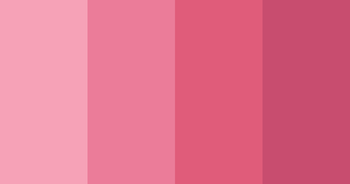 Download blushing sunset color palette PNG image (landscape)