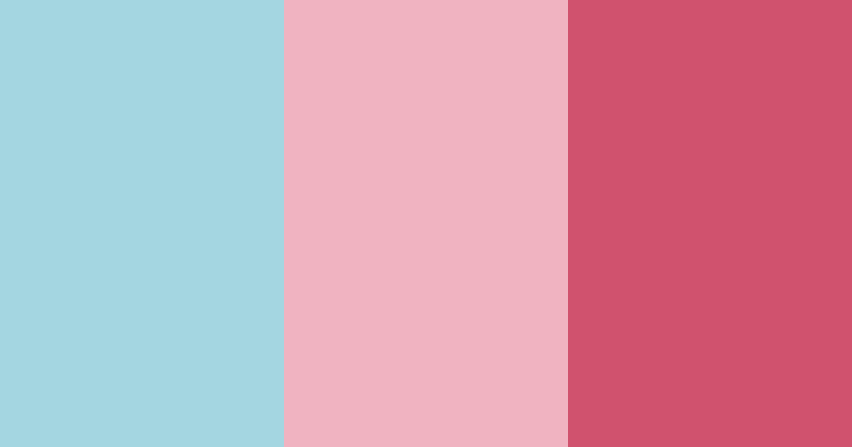 Download blue flower color palette PNG image (landscape)