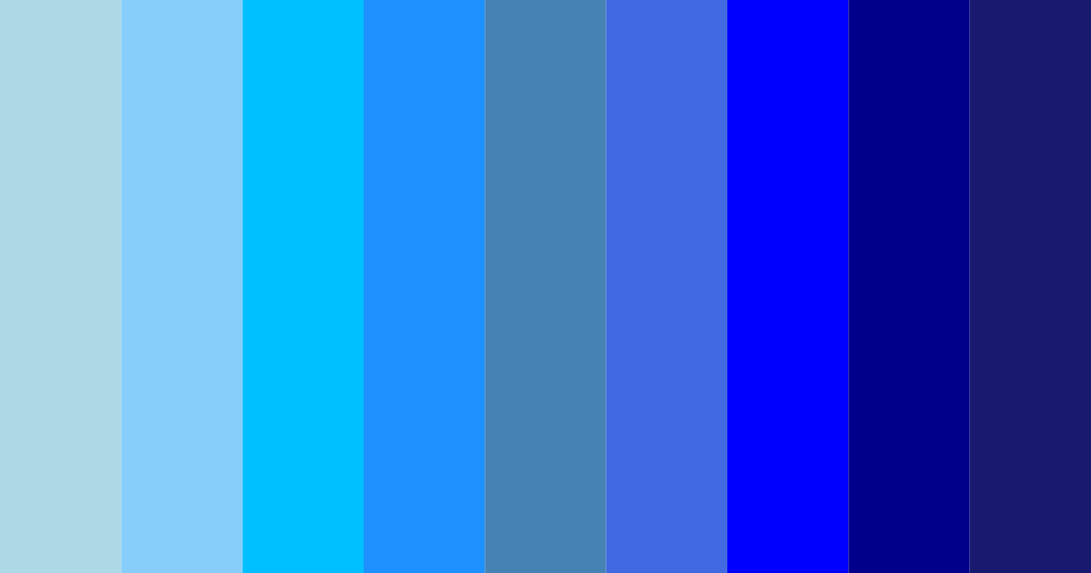 Download oceanic symphony color palette PNG image (landscape)