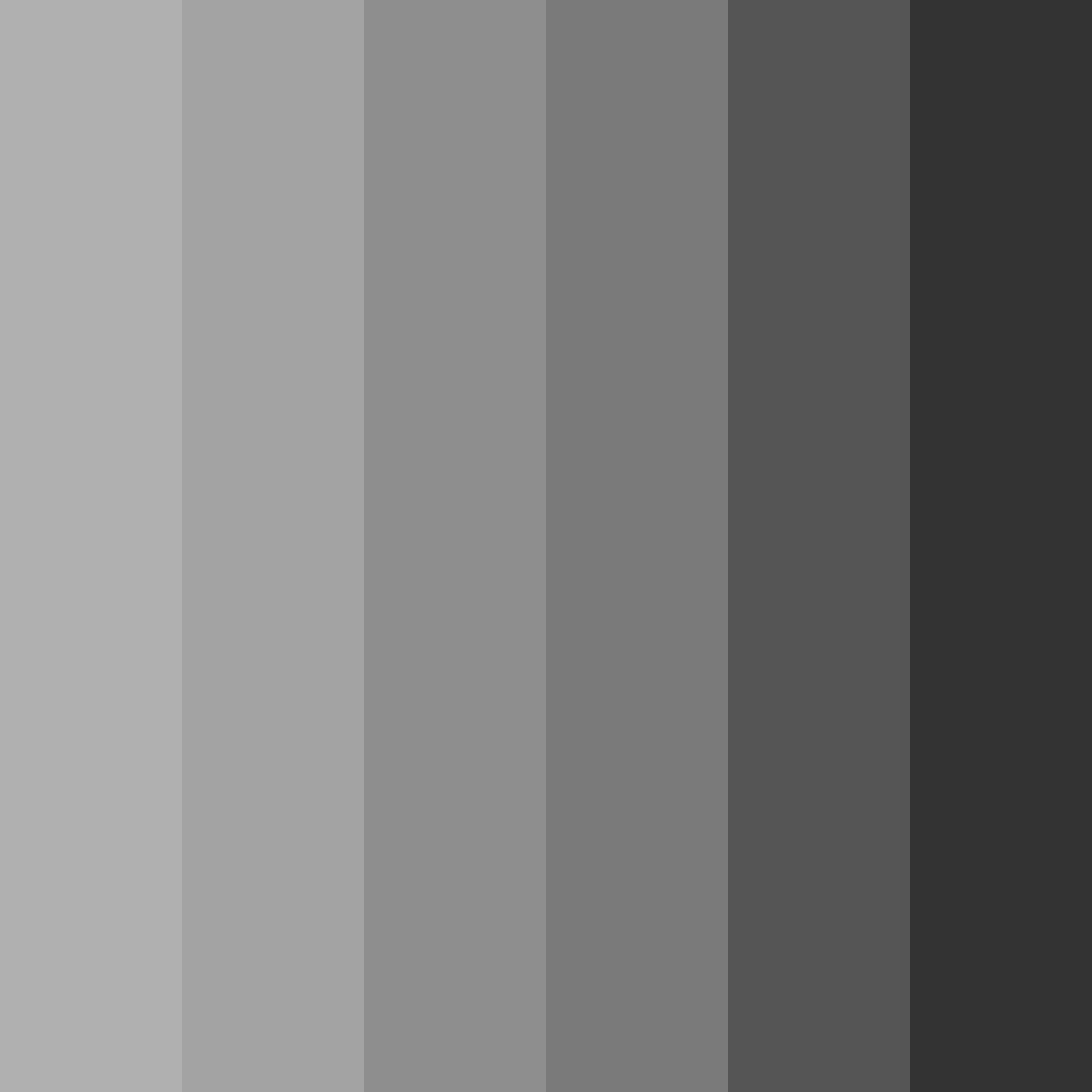 Download shades of shadow color palette PNG image (square)
