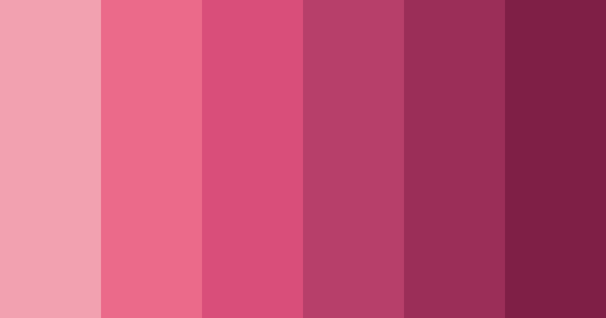 Download blushing bouquets color palette PNG image (landscape)