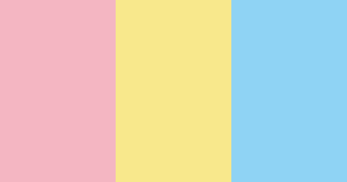 Download cute pink color palette PNG image (landscape)