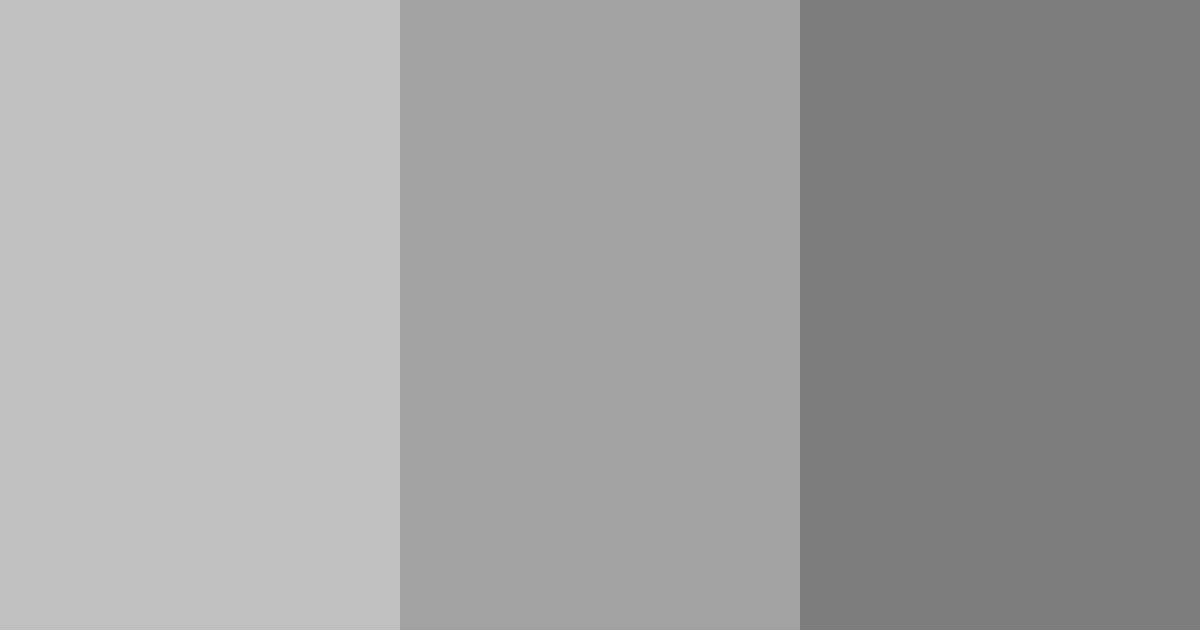 Download gray shades color palette PNG image (landscape)
