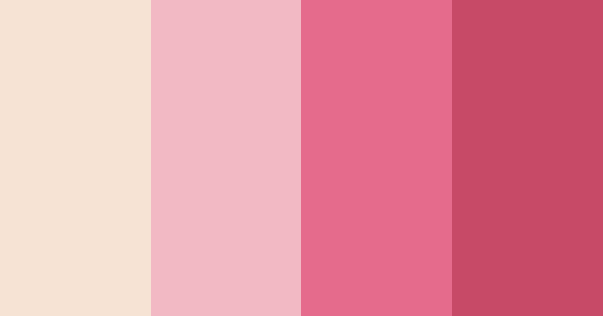 Download blossom embrace color palette PNG image (landscape)