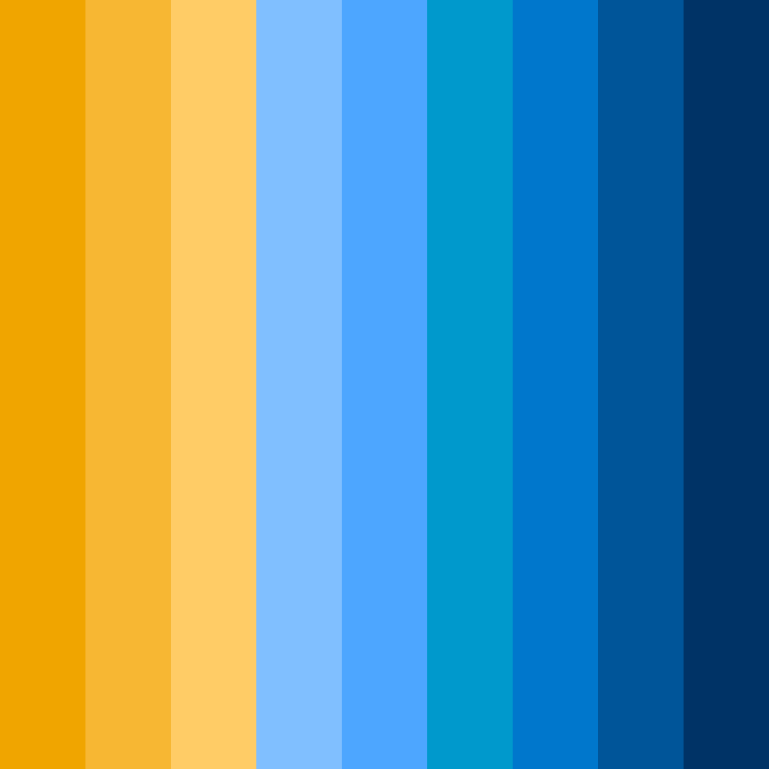 Download sunset serenity color palette PNG image (square)
