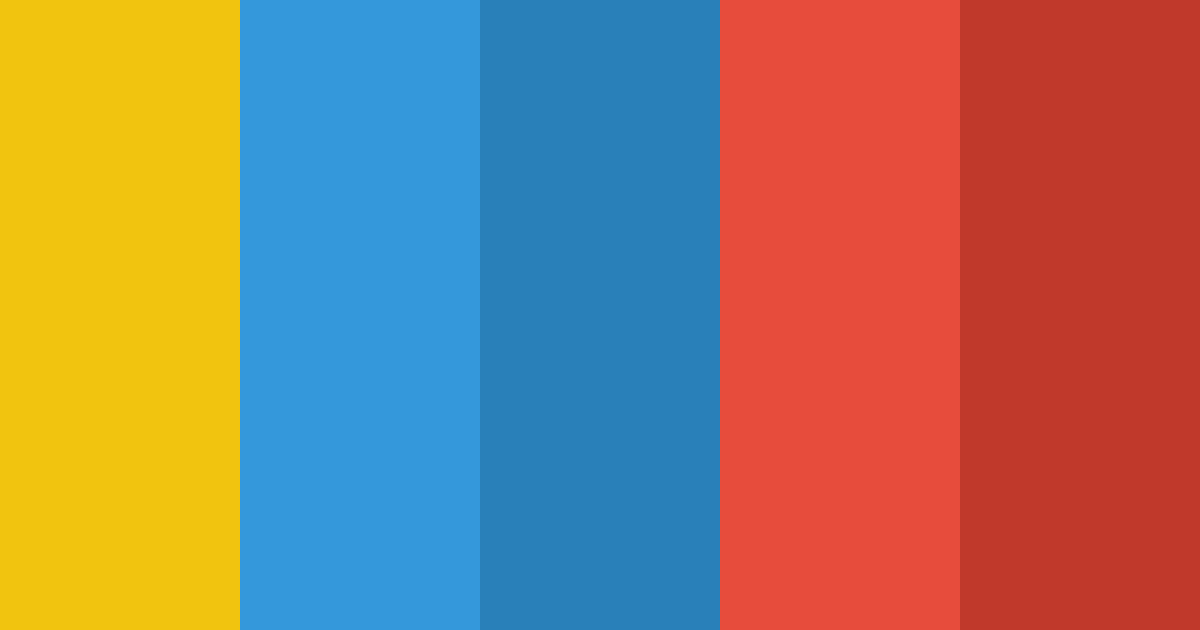 Download red blue sunset color palette PNG image (landscape)
