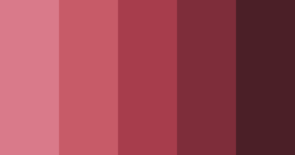 Download wine red color palette PNG image (landscape)
