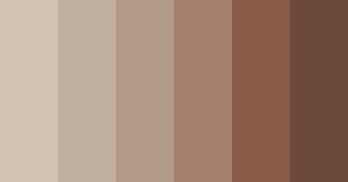 Download muted taupe color palette PNG image (landscape)