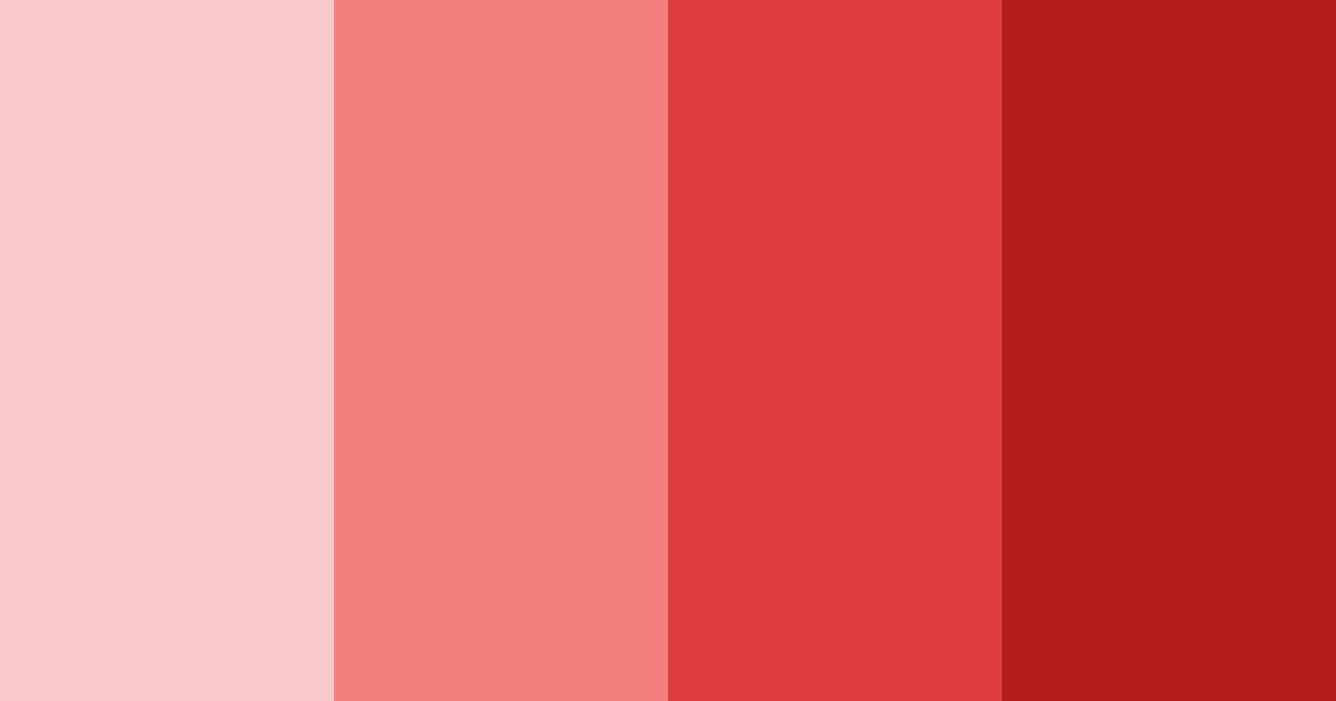 Download crimson blooms color palette PNG image (landscape)