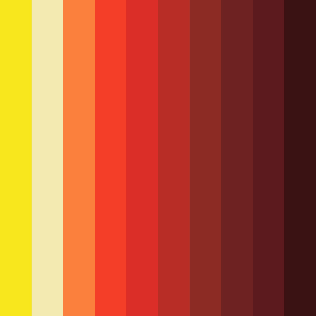 Download red stoplight color palette PNG image (square)