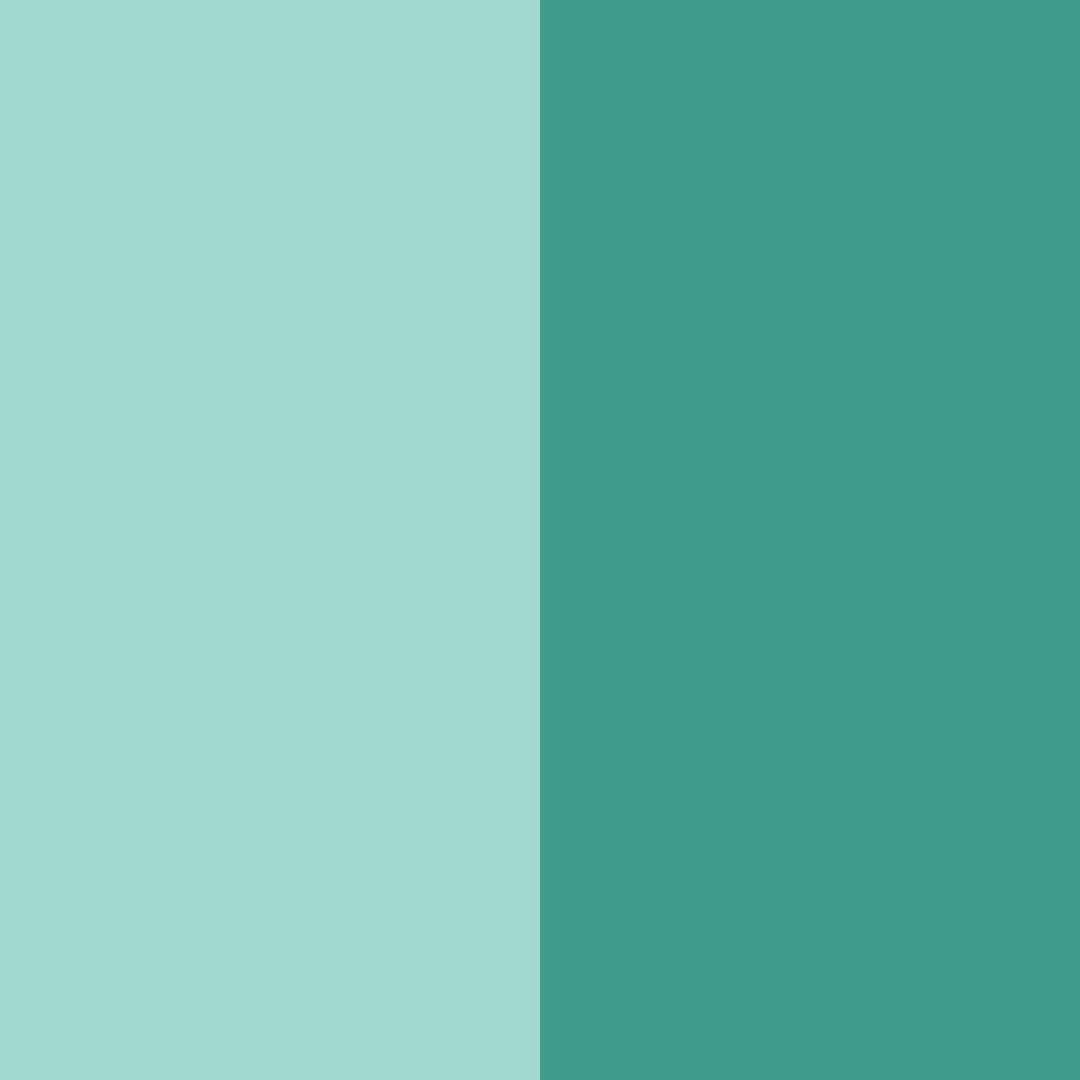 Download soft teal dream color palette PNG image (square)