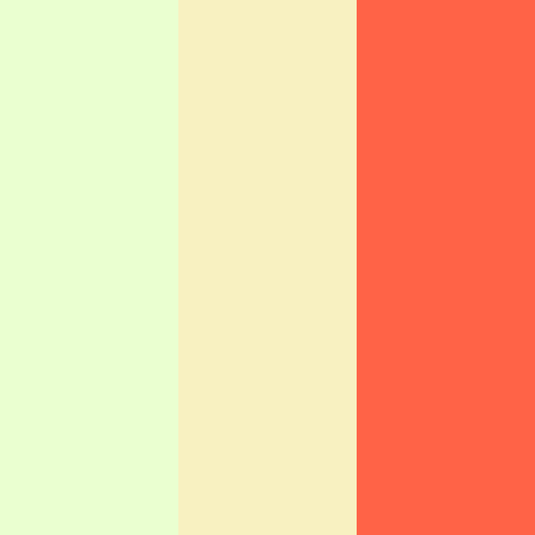 Download red sunset color palette PNG image (square)