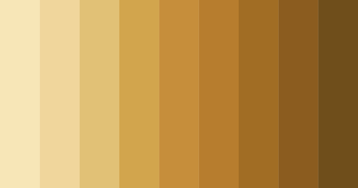 Download golden earth color palette PNG image (landscape)