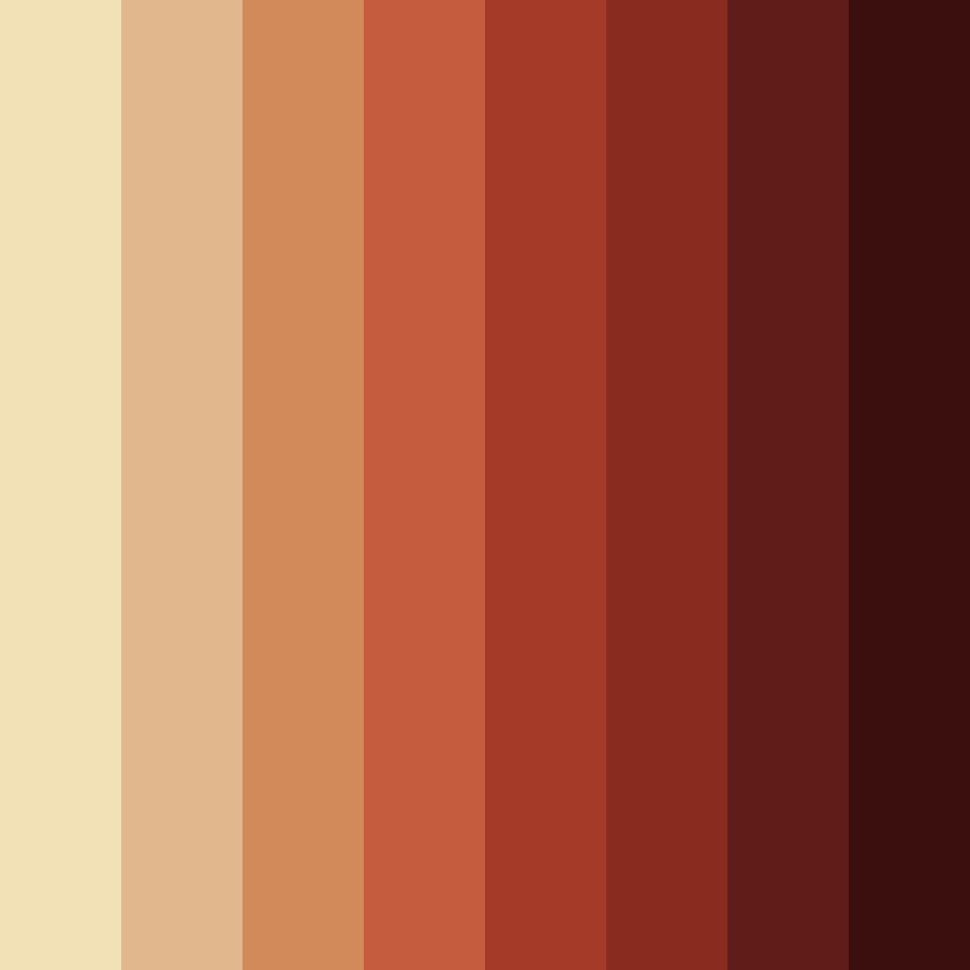 Download rustic canopy color palette PNG image (square)