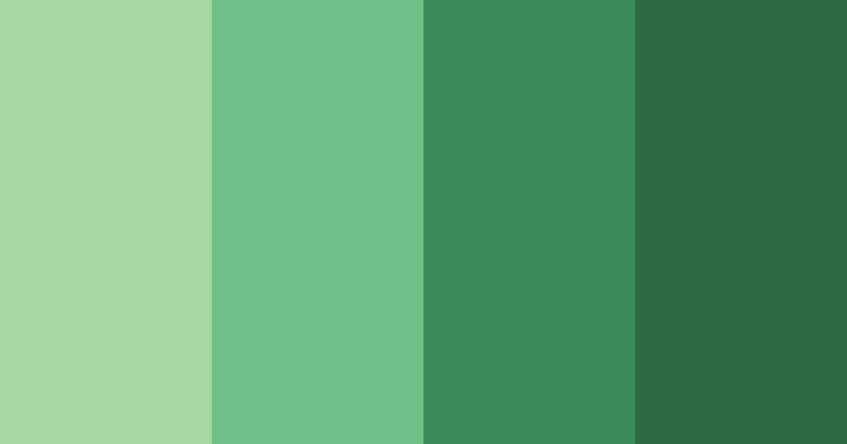 Download verdant whispers color palette PNG image (landscape)