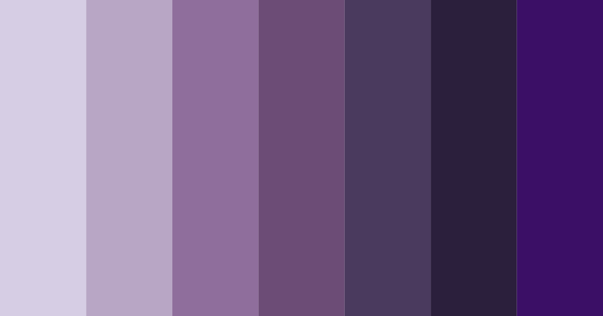 Download deep purple color palette PNG image (landscape)