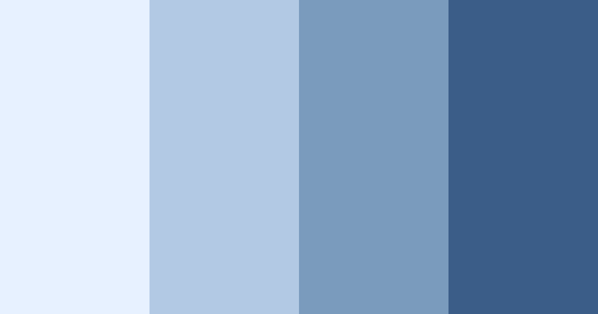 Download blue night sky color palette PNG image (landscape)