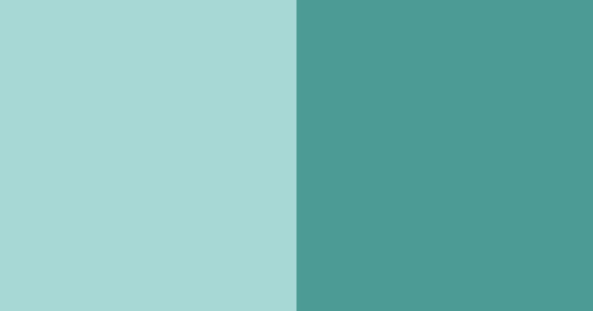 Download tranquil teal escape color palette PNG image (landscape)