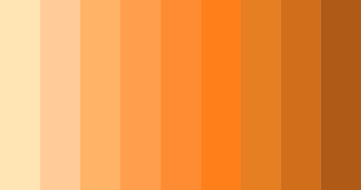 Download sunset sorbet color palette PNG image (landscape)