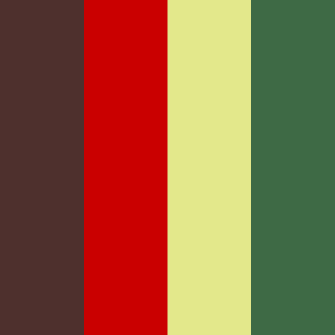 Download muted earth tones color palette PNG image (square)