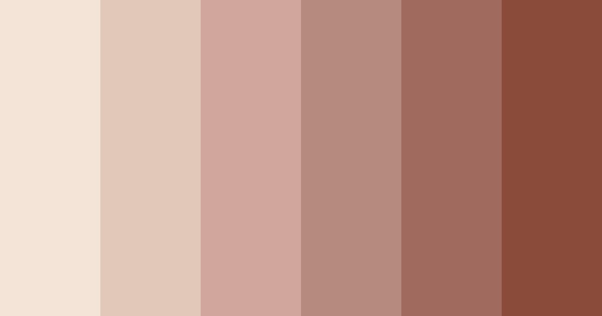 Download soft earthy embrace color palette PNG image (landscape)