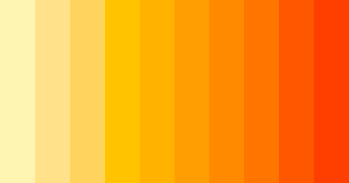 Download sunrise serenade color palette PNG image (landscape)