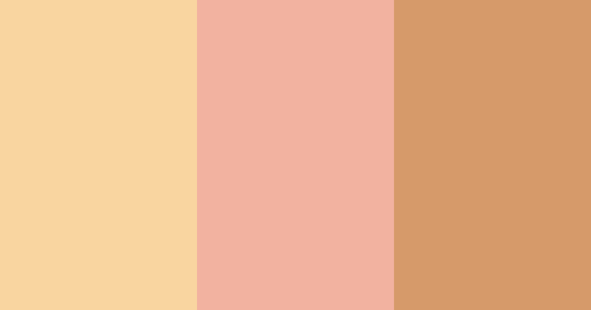 Download honeyed blush color palette PNG image (landscape)