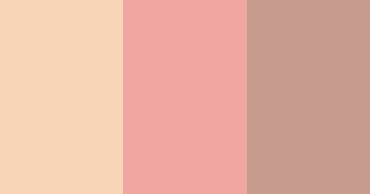 Download honeyed blush color palette PNG image (landscape)