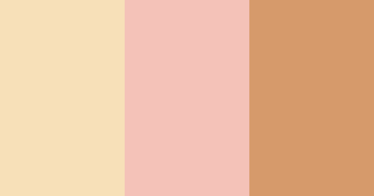 Download honeyed blossom color palette PNG image (landscape)
