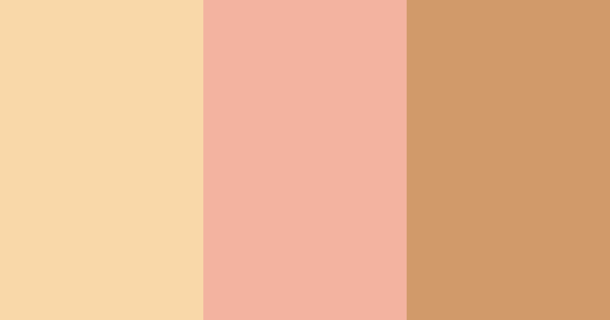 Download warm peach color palette PNG image (landscape)