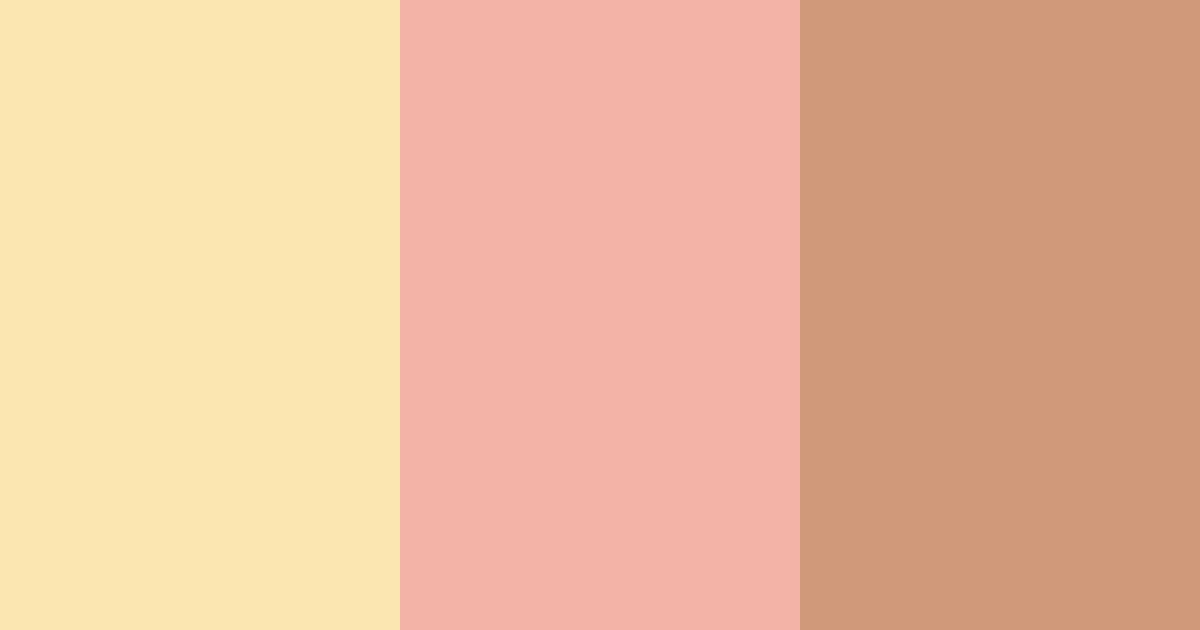 Download honeyed blush color palette PNG image (landscape)