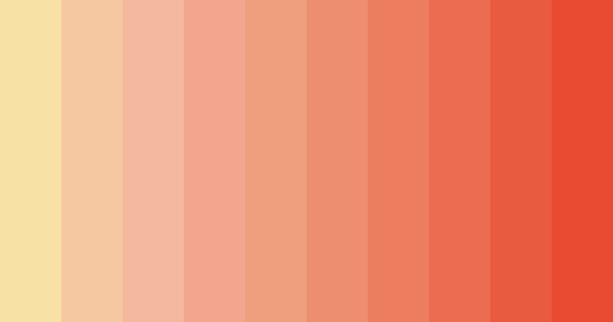 Download warm honey color palette PNG image (landscape)