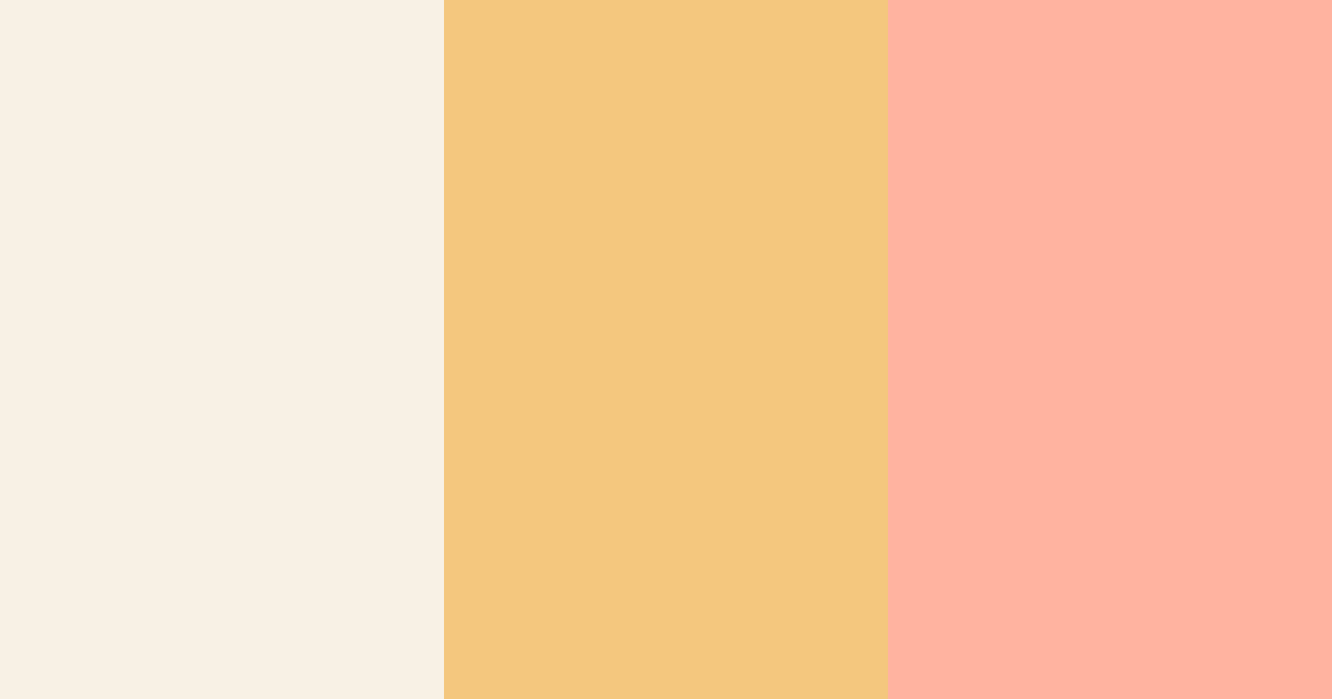 Download peachy pastels color palette PNG image (landscape)