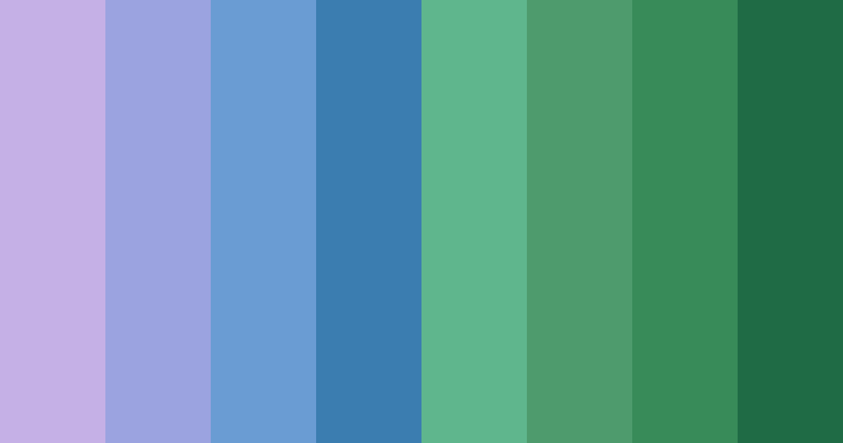 Download enchanted oasis color palette PNG image (landscape)