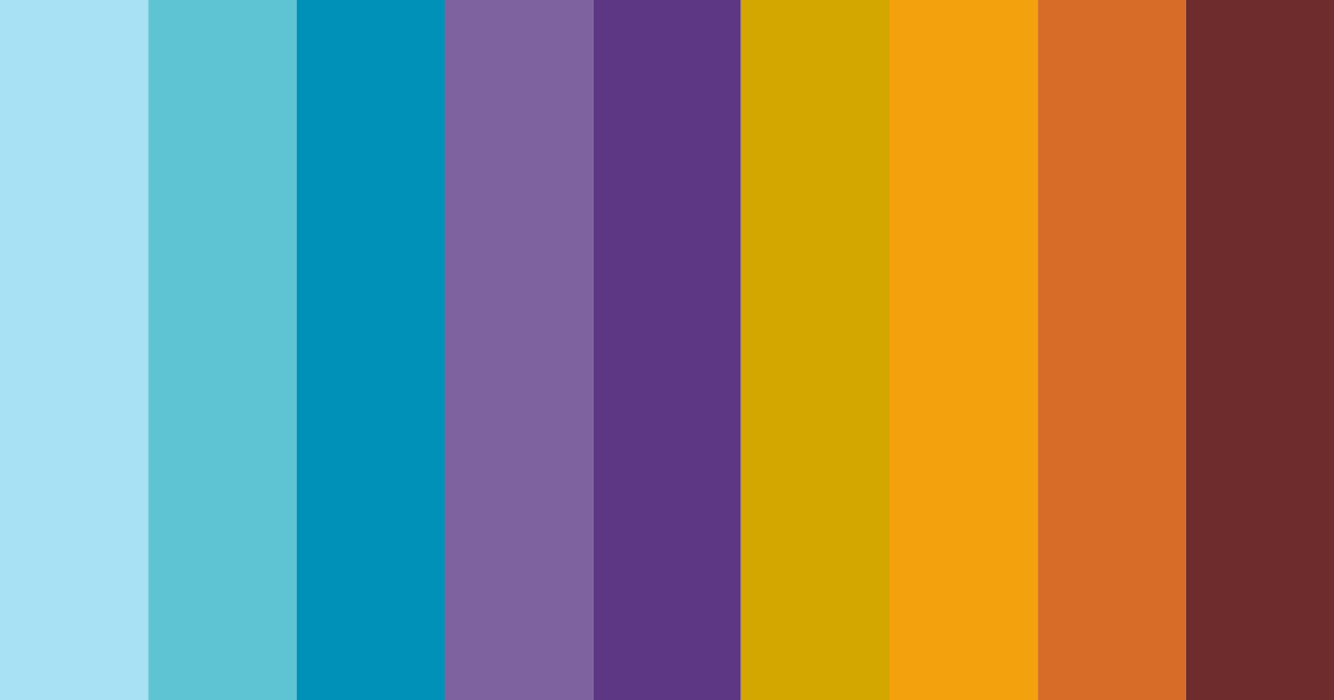 Download midnight mirage color palette PNG image (landscape)