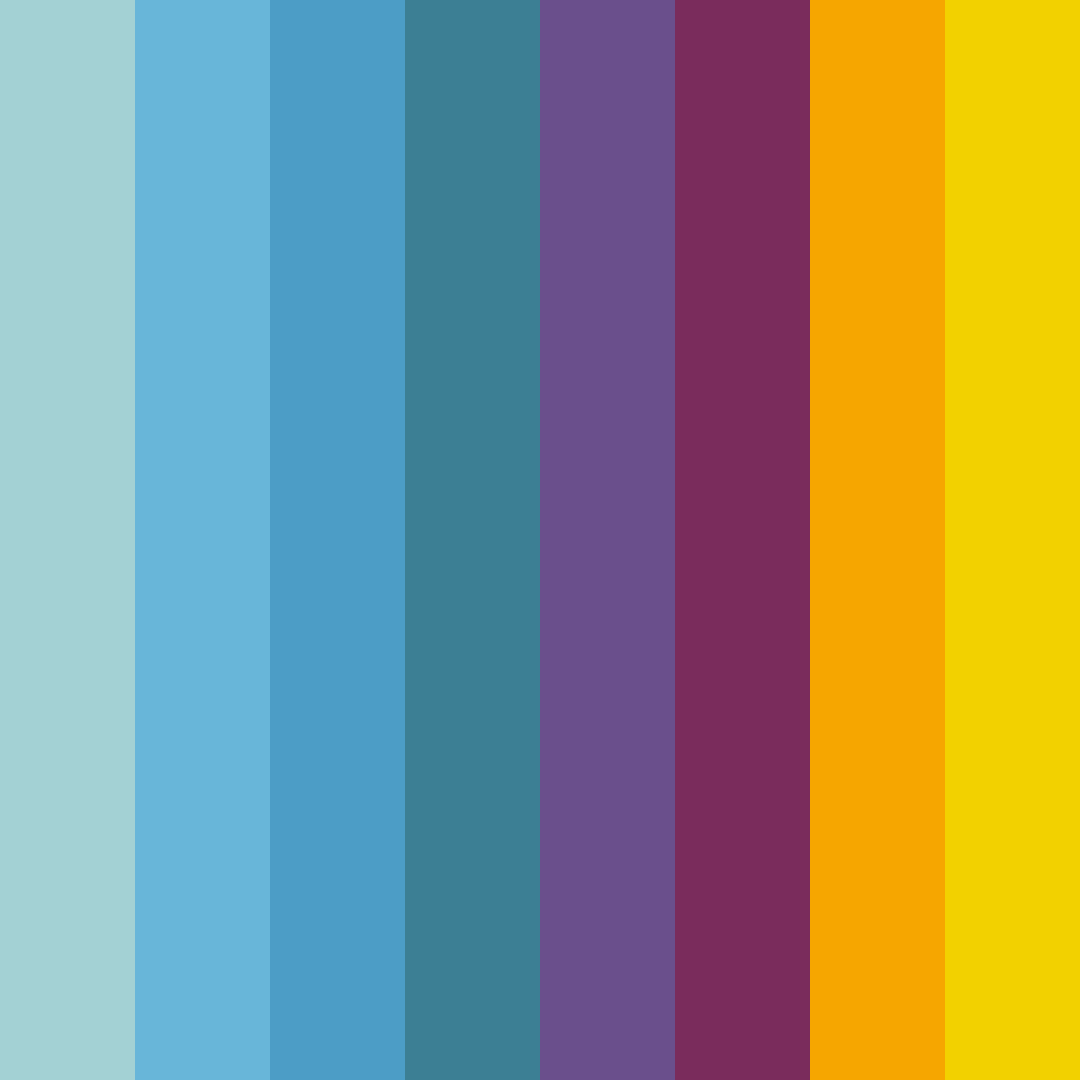 Download midnight mirage color palette PNG image (square)