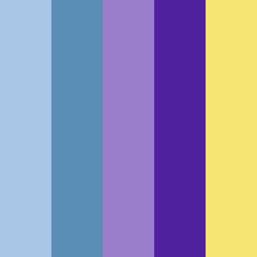 Download celestial reverie color palette PNG image (square)