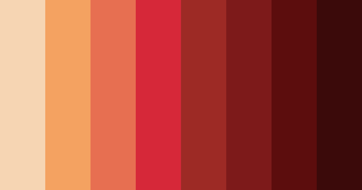 Download autumn harvest color palette PNG image (landscape)