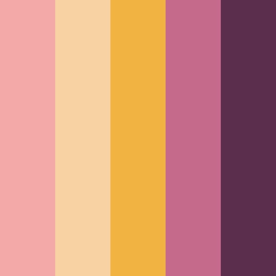 Download mystic pink color palette PNG image (square)