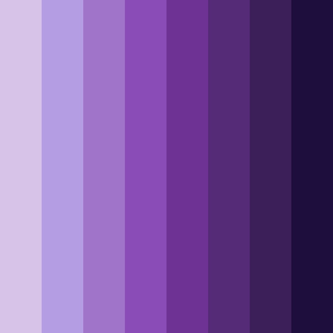 Download mystic amethyst dreams color palette PNG image (square)