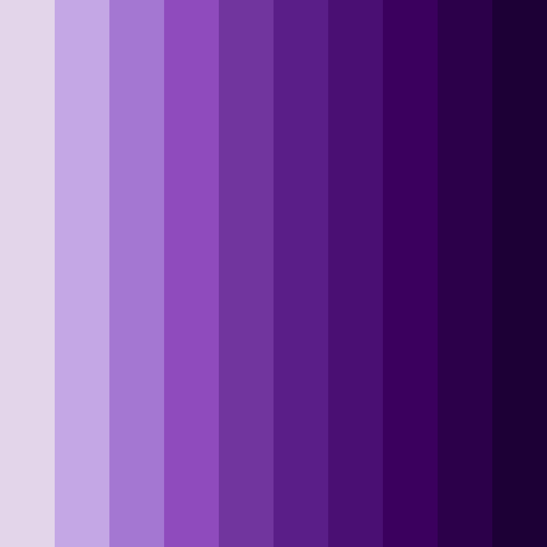 Download purple reverie color palette PNG image (square)