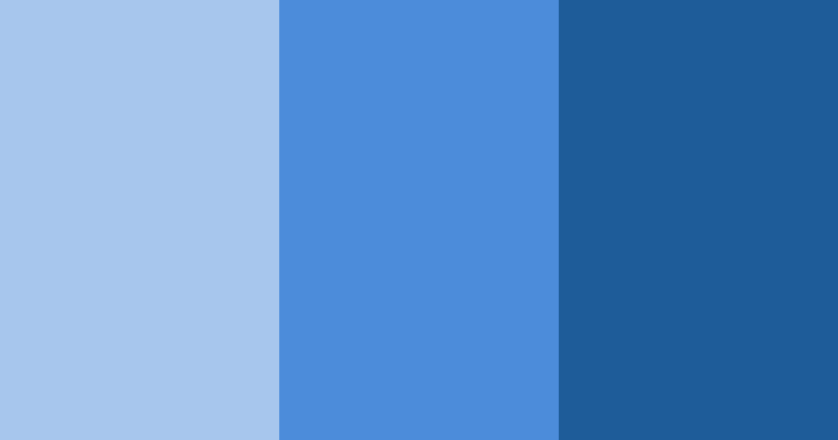 Download azure tranquility color palette PNG image (landscape)