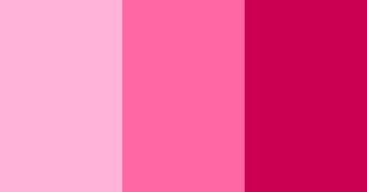 Download blushing romance color palette PNG image (landscape)